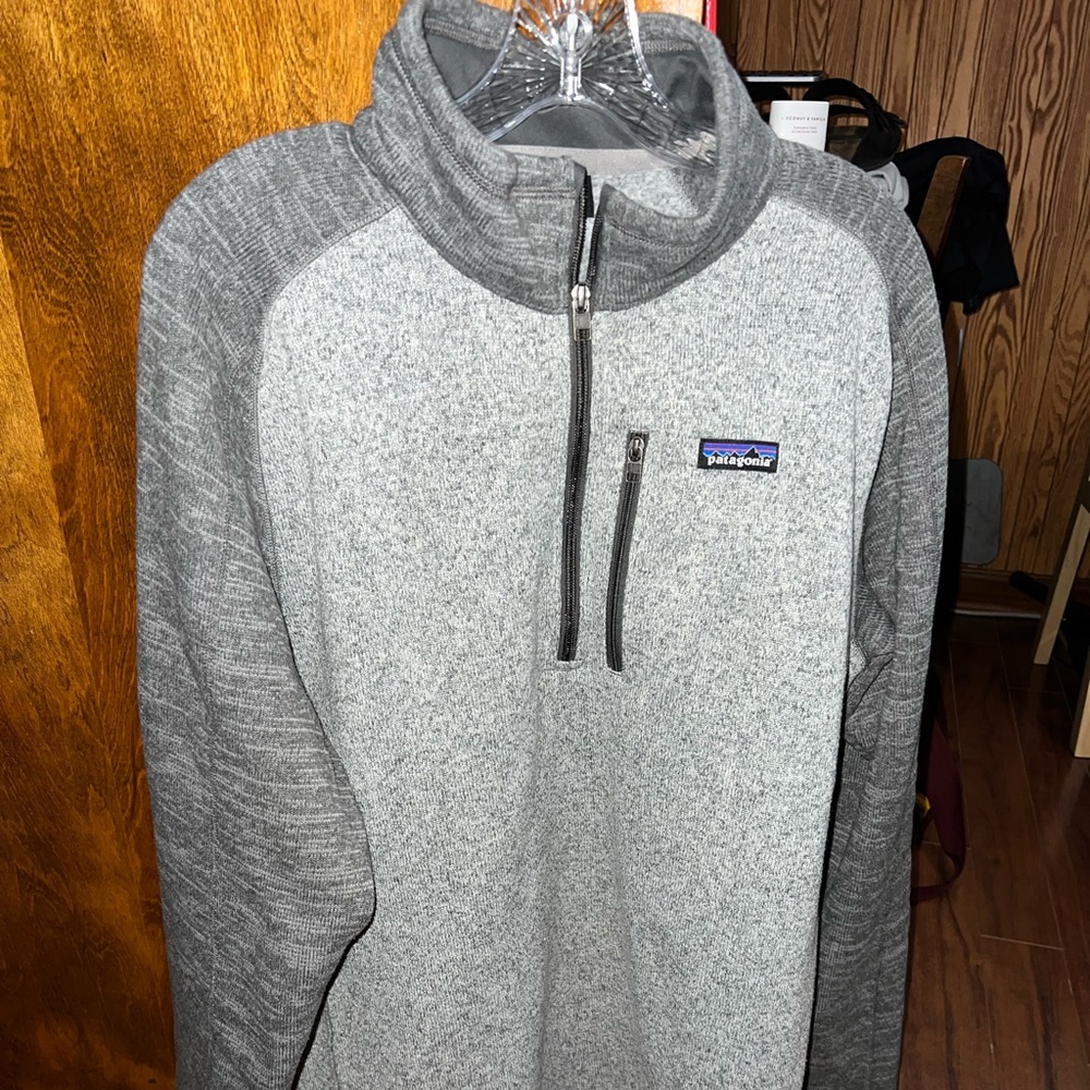 Patagonia better sweater grey mens XL